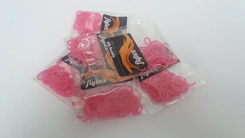 Flybox Squirmy Legs in Fl.Pink-1